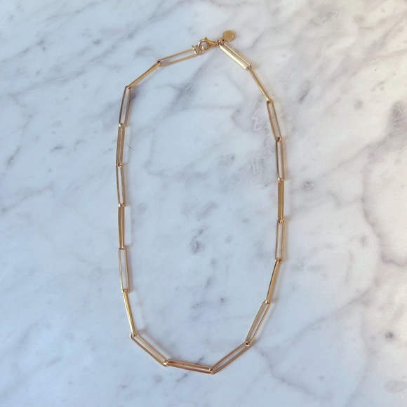 J. Crew paper clip necklace